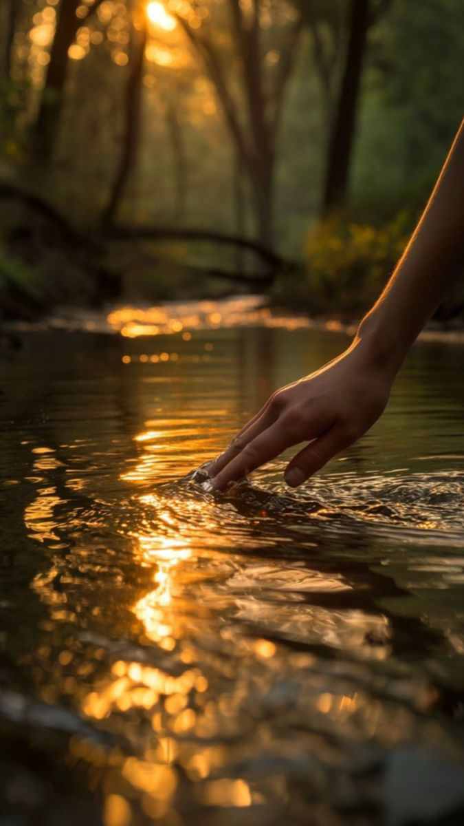 Contacto consciente con el agua